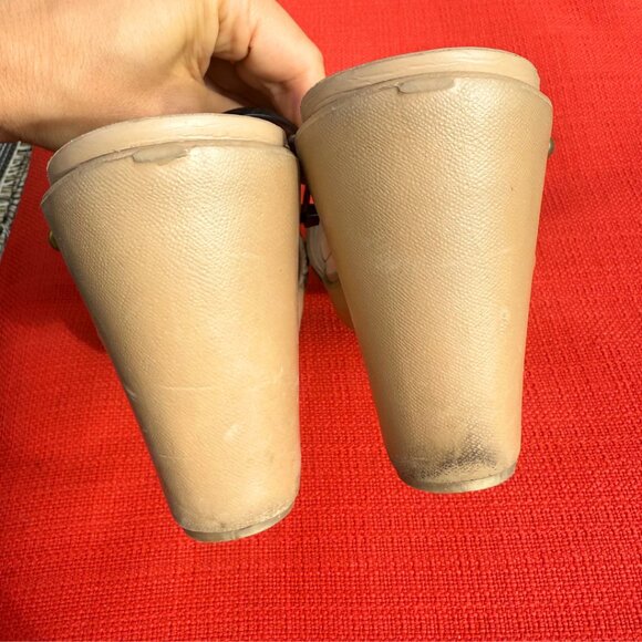 Crocs Women's Cyprus IV Leopard Heels - Womens Size 8 US - Gently Used - Picture 5 of 9